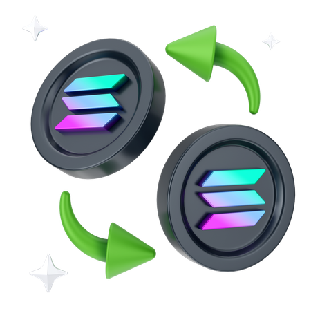Geldwechsel  3D Icon