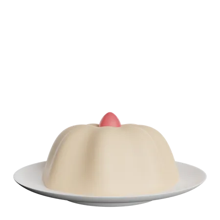 Pudding à la gelée  3D Icon