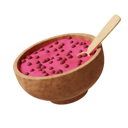 Geléia de cranberry  3D Icon