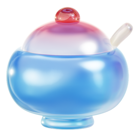 Gelo raspado  3D Icon