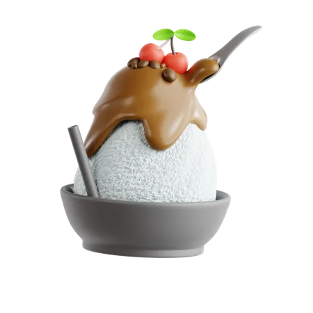 Gelo raspado  3D Icon