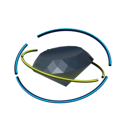 Gem  3D Illustration