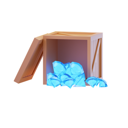 Gem Box  3D Icon