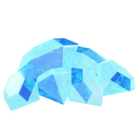 Pile de gemmes  3D Icon