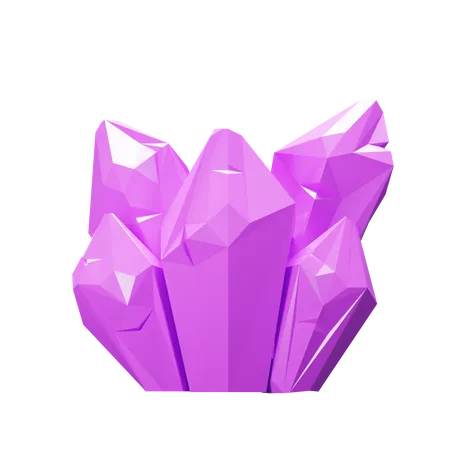 Gema de cristal  3D Icon