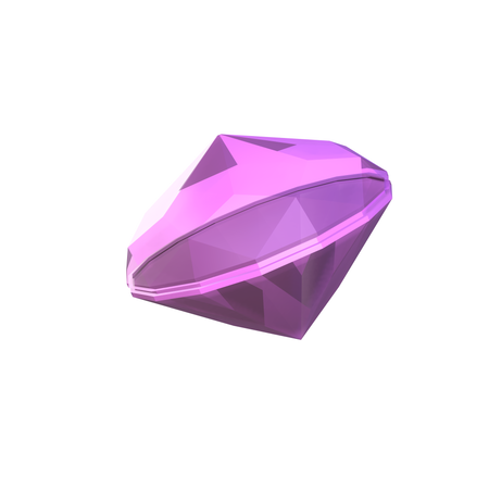 Gema de diamante  3D Icon