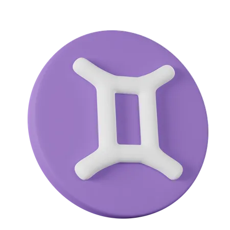 Gémeaux  3D Icon