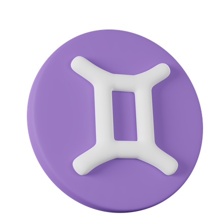 Gêmeos  3D Icon