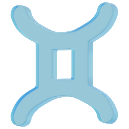 Gemini  3D Icon