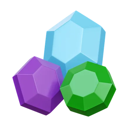 Gems  3D Icon