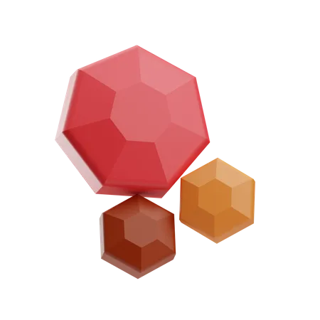 Gems  3D Icon