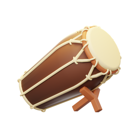 Gendang  3D Icon