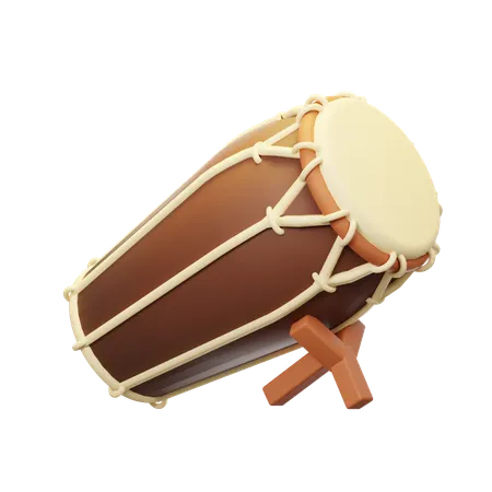 Gendang  3D Icon