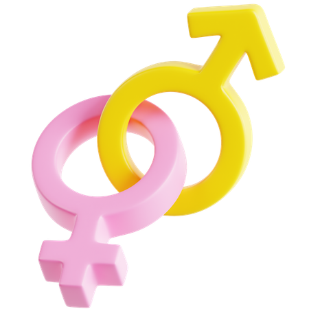 Gender  3D Icon