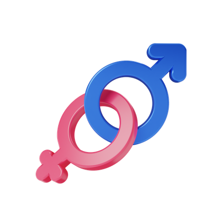 Gender  3D Icon