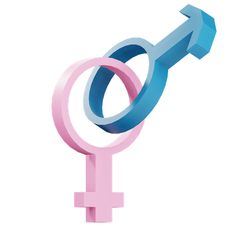 Gender  3D Icon