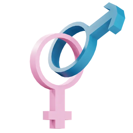 Gender  3D Icon