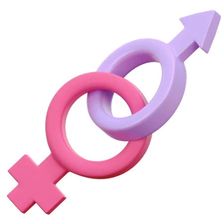 Gender  3D Icon