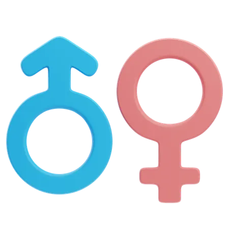 Gender  3D Icon