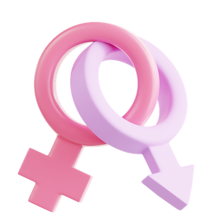 Gender  3D Icon