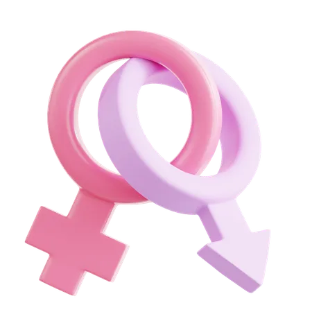 Gender  3D Icon