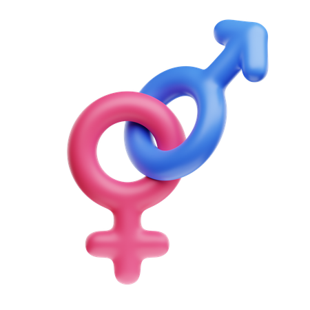 Gender  3D Icon