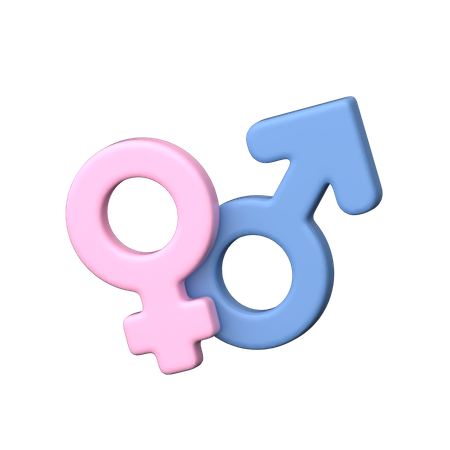 Gender  3D Icon