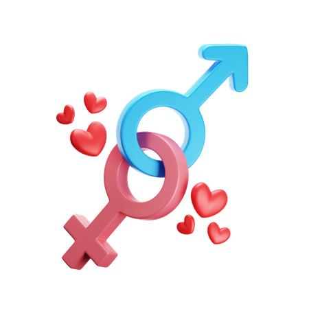 Gender  3D Icon