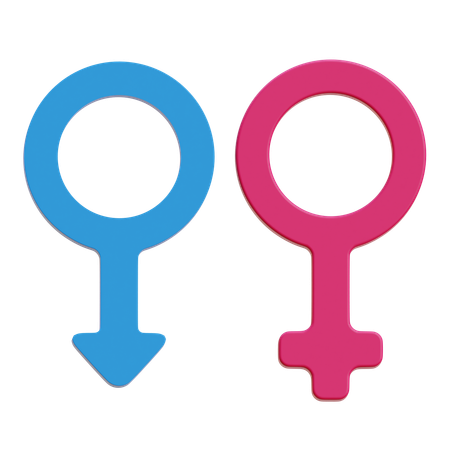 Gender  3D Icon