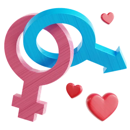 Gender  3D Icon