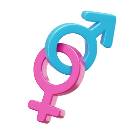 Gender  3D Icon