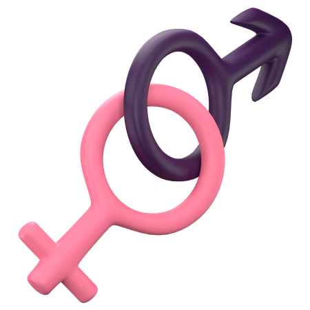 Gender  3D Icon