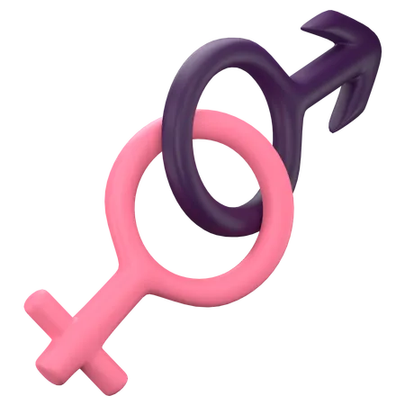 Gender  3D Icon