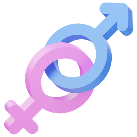 Gender  3D Icon