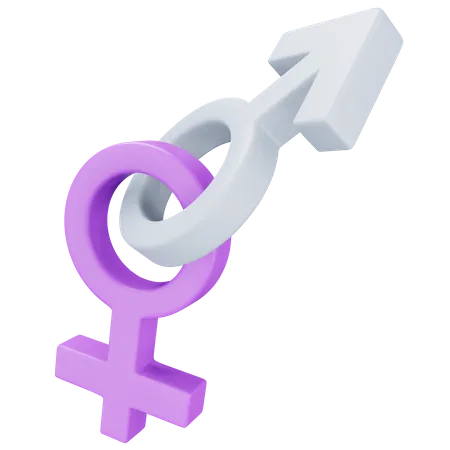 Gender  3D Icon