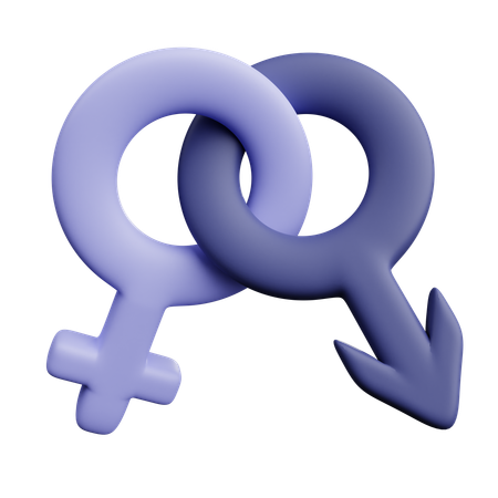 Gender  3D Icon