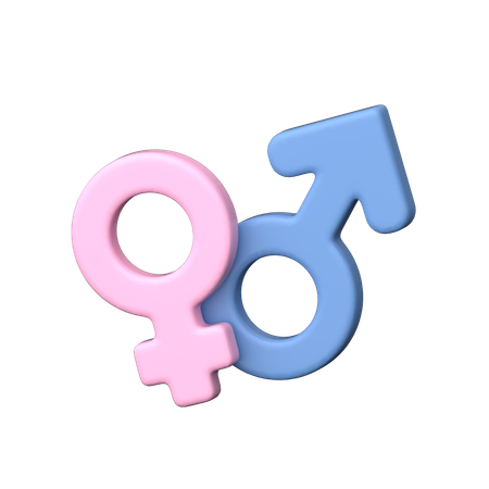 Gender  3D Icon