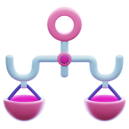 Gender Equality  3D Icon