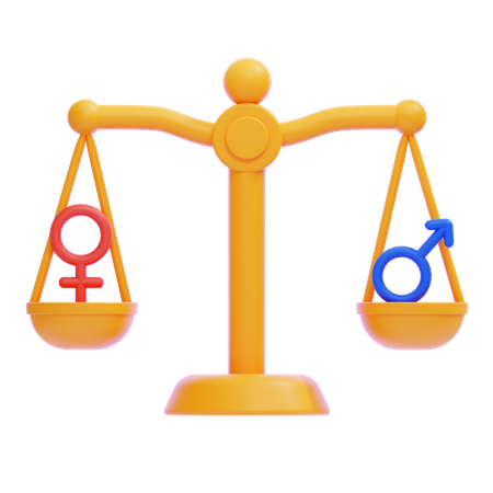Gender Equality  3D Icon