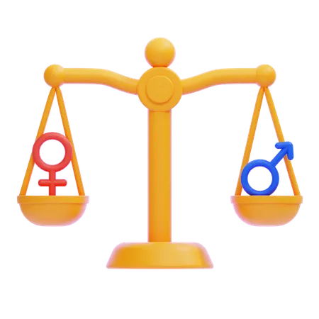 Gender Equality  3D Icon