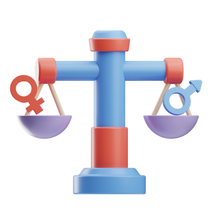 Gender Equality  3D Icon