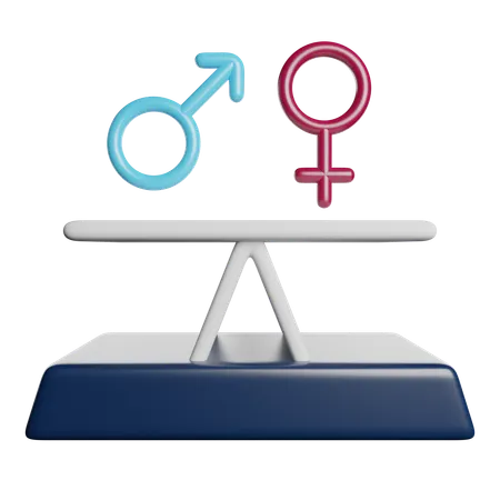 Gender Equality  3D Icon