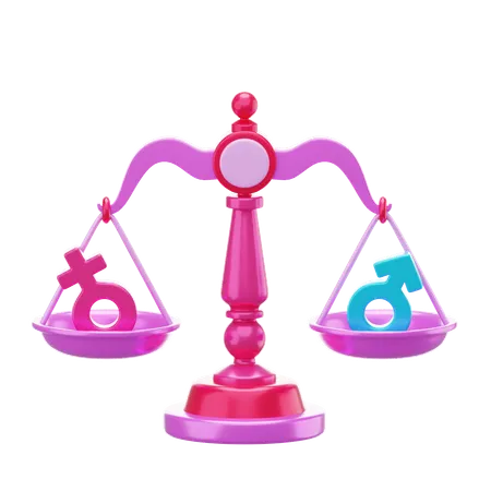 Gender Equality  3D Icon