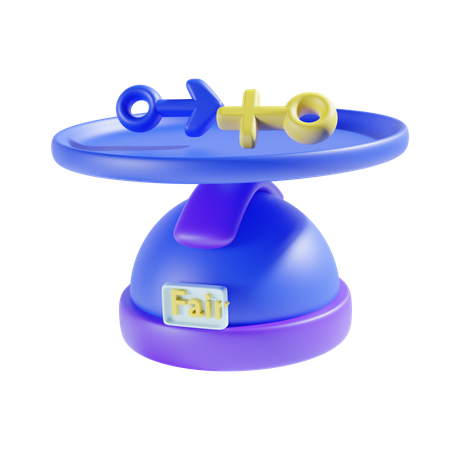 Gender Equality  3D Icon