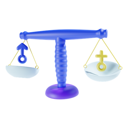 Gender Equality  3D Icon