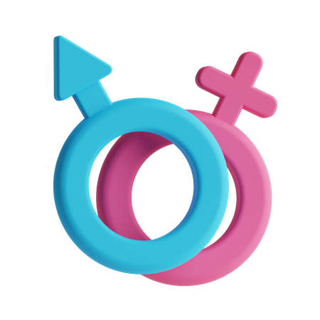 Gender Equality 3D Icon