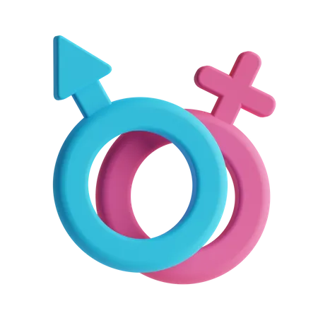 Gender Equality 3D Icon