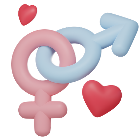 Gender Sign  3D Icon