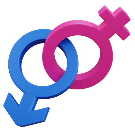 Gender Sign  3D Icon