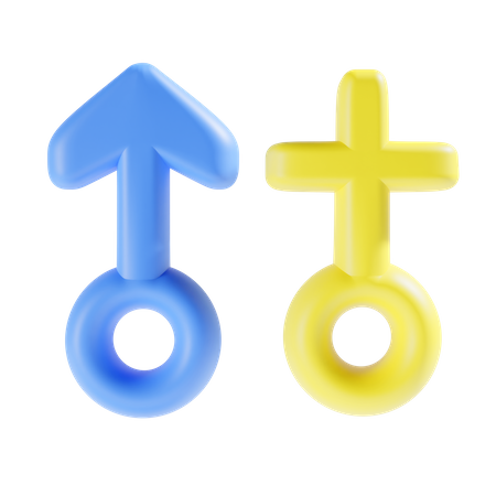 Gender Sign  3D Icon